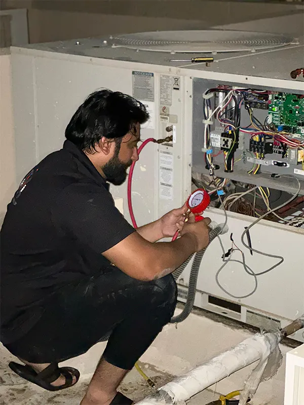 Professional AC system repair